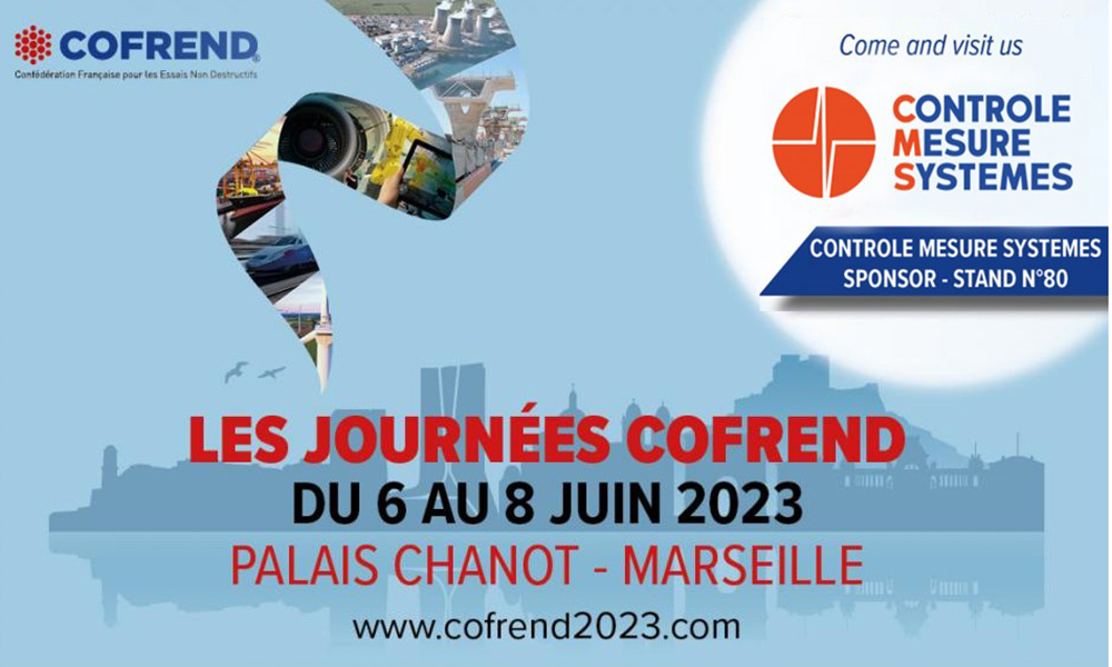 CMS, sponsor et exposant des Journées COFREND 2023 – STAND 80