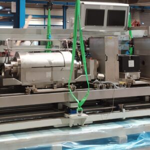 Eddy Current and Ultrasonic combined testing bench