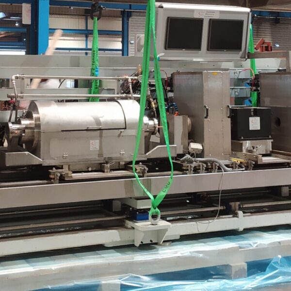 Eddy Current and Ultrasonic combined testing bench