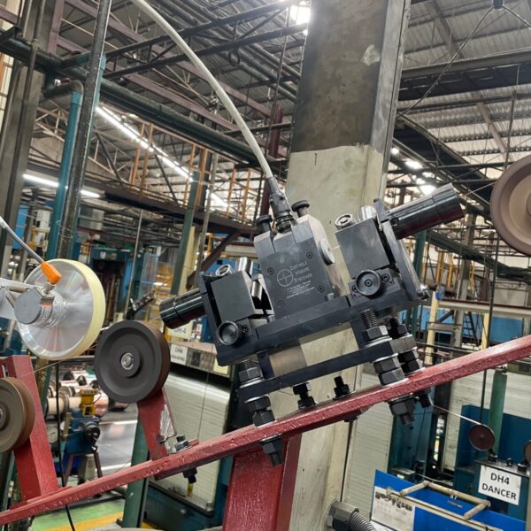 Eddy Current aluminum wire inspection with encircling coil