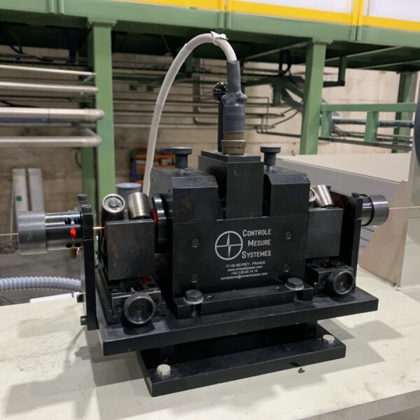 Eddy Current wire inspection with encircling coil