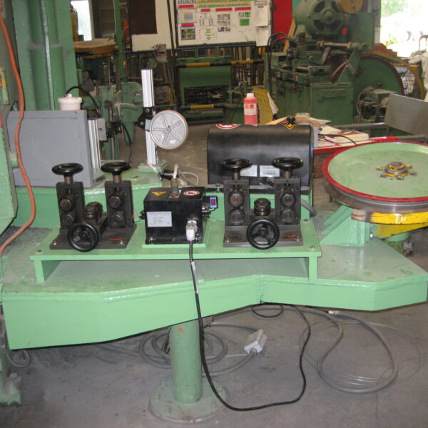 Eddy Current inspection station for wire