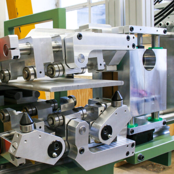 Inspection CF de plaque aluminium en continu