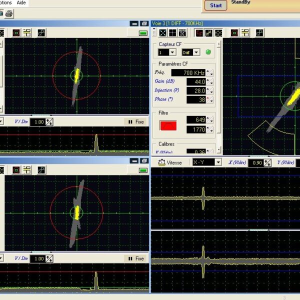 Eddy Current software Zet@Setting multi-channel